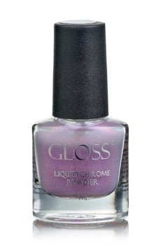 Уценка! Жидкая втирка для ногтей Gloss Liquid Chrome Powder 008, 3 мл