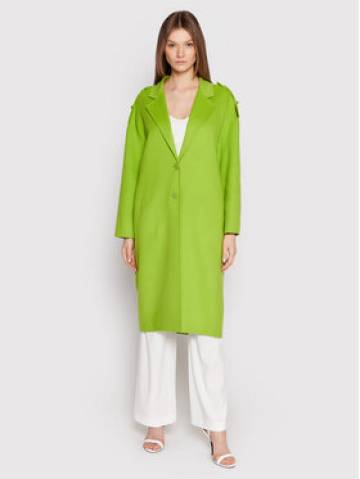 Patrizia Pepe Вовняне пальто 8O0029/A006-G532 Зелений Regular Fit Patrizia Pepe Вовняне пальто 8O0029/A006-G532 Зелений Regular Fit
