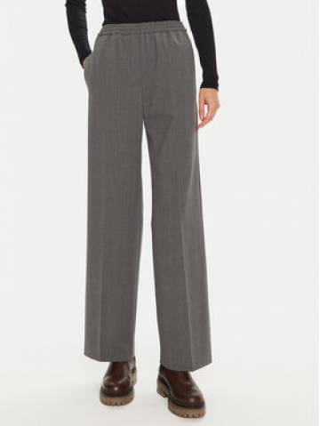 Weekend Max Mara Штани з тканини Petra 2425136022 Сірий Loose Fit Weekend Max Mara Штани з тканини Petra 2425136022 Сірий Loose Fit