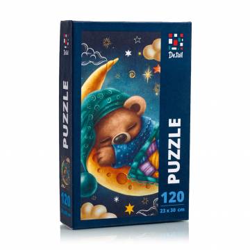 Пазлы De.tail Милый мишка, 120 элементов, от 8 лет (DT100-05)