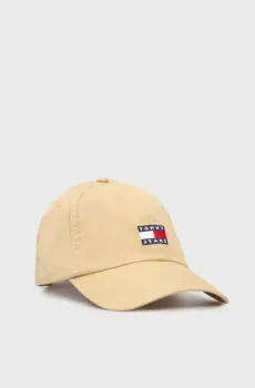 Мужская бежевая кепка TJM HERITAGE CAP Бежевый ONESIZE Tommy Jeans AM0AM12020