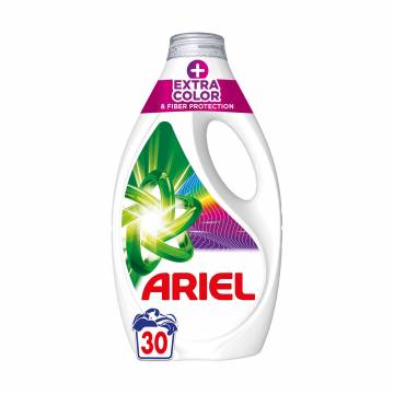 Гель для стирки ARIEL Extra Color & Fiber Protection Экстразащита цвета и тканей, 30 стирок, 1.35 л Гель для стирки ARIEL Extra Color & Fiber Protection Экстразащита цвета и тканей, 30 стирок, 1.35 л