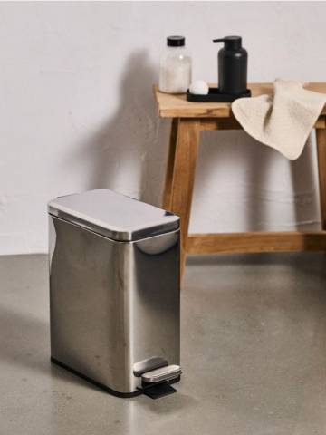Відро для сміття - срібний
