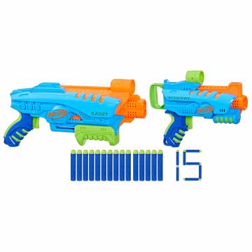 Набір іграшкових бластерів NERF Elite junior Ultimate Starter (F6369) Набір іграшкових бластерів NERF Elite junior Ultimate Starter (F6369)