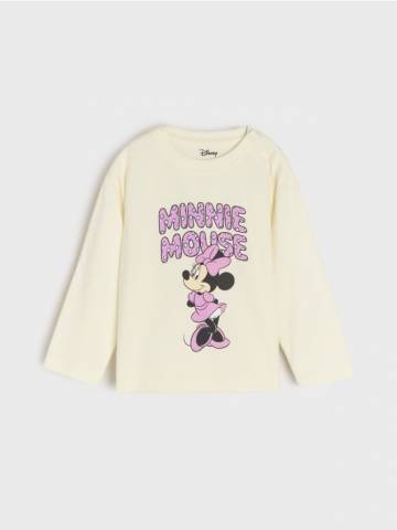 Лонгслів Minnie Mouse - кремовий Лонгслів Minnie Mouse - кремовий