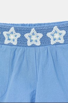 Детские хлопковые шорты United Colors of Benetton