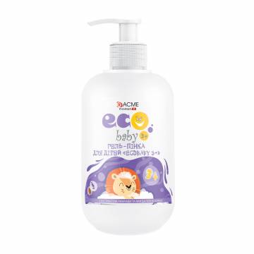 Гель-пенка для детей EcoBaby с экстрактом лаванды и миндальным маслом, 500 мл Гель-пенка для детей EcoBaby с экстрактом лаванды и миндальным маслом, 500 мл