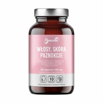 Комплекс Волосы, кожа и ногти Panaseus Hair, Skin, Nails 530 мг, 50 капсул Комплекс Волосы, кожа и ногти Panaseus Hair, Skin, Nails 530 мг, 50 капсул