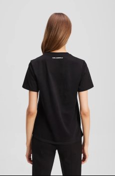 Хлопковая футболка Karl Lagerfeld