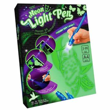 Ігровий набір Danko toys Neon Light Pen Малюй світлом (NLP-01-01U) Ігровий набір Danko toys Neon Light Pen Малюй світлом (NLP-01-01U)