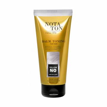 Тонирующий бальзам для волос Notaton New Life Balm Toning с био-золотом, Нет желтизне, 150 мл Тонирующий бальзам для волос Notaton New Life Balm Toning с био-золотом, Нет желтизне, 150 мл
