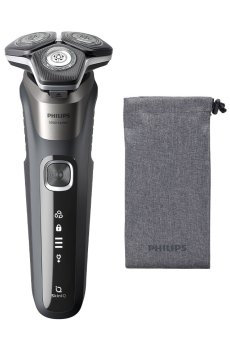 Электробритва для влажного и сухого бритья Philips Series 5000 мужская, серая (S5887/10)