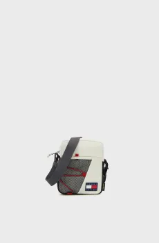 Мужская белая сумка OUTDOORS REPORTER Белый ONESIZE Tommy Jeans AM0AM14335