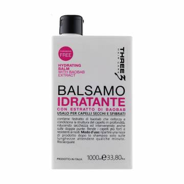 Увлажняющий бальзам для волос Faipa Roma Three Hair Care Hydrating Balm с экстрактом баобаба, 1 л