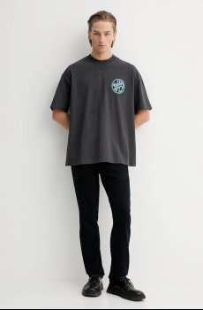 Хлопковая футболка AllSaints DISTORTION