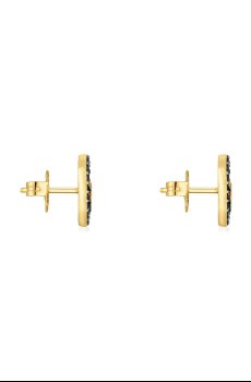 Позолоченные серебряные серьги Tous