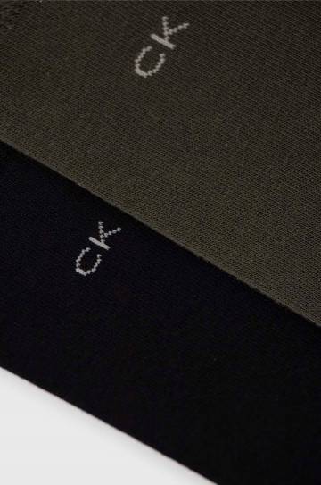 Носки Calvin Klein 2 шт мужские цвет зелёный Носки Calvin Klein 2 шт мужские цвет зелёный