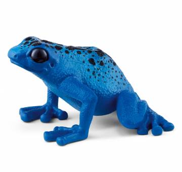 Ігрова фігурка Schleich Блакитна отруйна жаба-дротик (14864) Ігрова фігурка Schleich Блакитна отруйна жаба-дротик (14864)