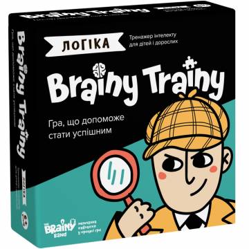 Настільна гра Brainy Trainy Логіка (УКР057)