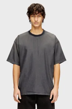 Мужская темно-серая футболка D-BOX JOGG Серый XL Diesel A19154 068VF