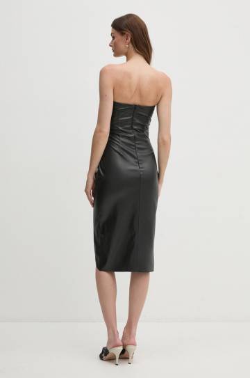 Платье Sisley цвет чёрный mini облегающее 45FSLV062 Платье Sisley цвет чёрный mini облегающее 45FSLV062