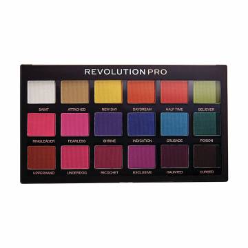 Палетка теней для век Revolution Pro Regeneration Eyeshadow Palette, Trends Mischief Mattes, 14.4 г Палетка теней для век Revolution Pro Regeneration Eyeshadow Palette, Trends Mischief Mattes, 14.4 г