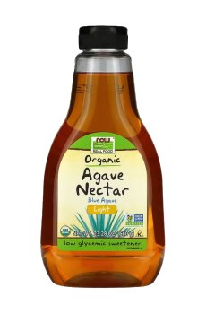 Нектар Агавы NOW foods Real Food Agave Nectar светлый, в сиропе, 660 г