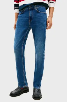 Мужские синие джинсы CORE BLEECKER Синий 38-32 Tommy Hilfiger MW0MW39041