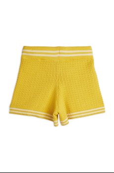 Детские хлопковые шорты Mini Rodini Cable