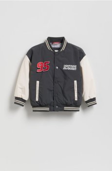 Reserved - Утеплена бомбер-куртка Auta - темно-сірий - 829HF-90X