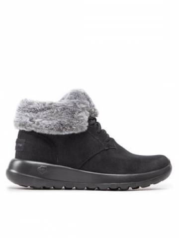 Skechers Ботильйони On The Go Joy 144042/BKGY Чорний Skechers Ботильйони On The Go Joy 144042/BKGY Чорний