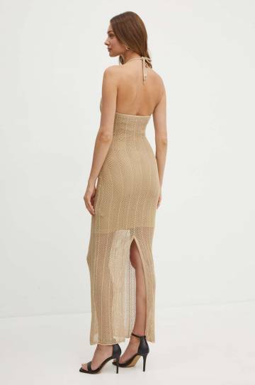 Платье Guess SOPHIE цвет бежевый maxi облегающее W4GK24 Z3E60 Платье Guess SOPHIE цвет бежевый maxi облегающее W4GK24 Z3E60