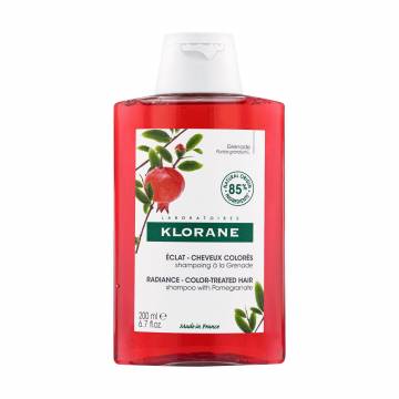 Шампунь Klorane Shampoo with Pomegranate для окрашенных волос, с экстрактом граната, 200 мл Шампунь Klorane Shampoo with Pomegranate для окрашенных волос, с экстрактом граната, 200 мл