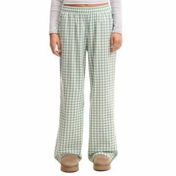 Cropp - Штани в клітку - блідо-зелений Cropp - Штани в клітку - блідо-зелений