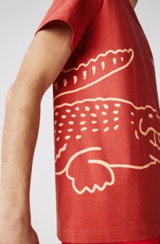 Lacoste футболка чоловіча з круглим вирізом