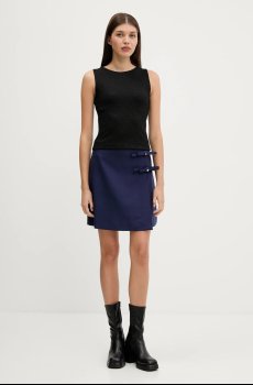 Юбка с примесью шерсти HUGO Ralime-1