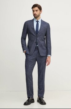 Шерстяные брюки BOSS