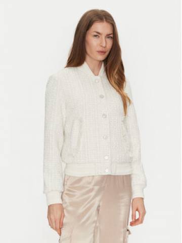 Guess Демісезонна куртка W5RL10 WGVH2 Écru Regular Fit Guess Демісезонна куртка W5RL10 WGVH2 Écru Regular Fit