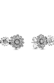 Сережки "Сяюче тріо ромашок"