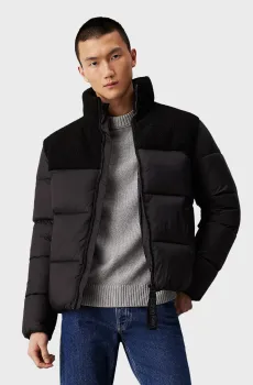 Мужская черная куртка SHERPA PUFFER JACKET Черный S Calvin Klein Jeans J30J326091