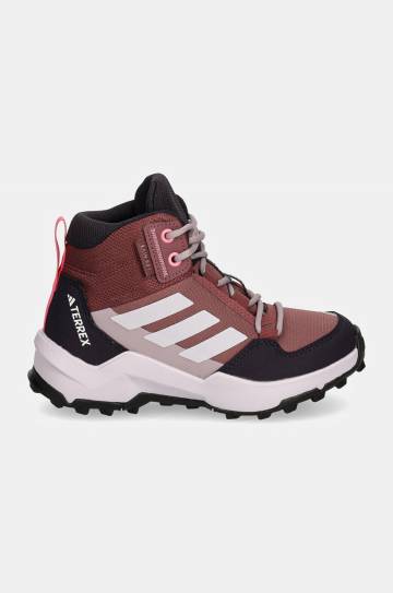 Детские ботинки adidas TERREX TERREX AX4R R.RDY MID цвет фиолетовый IF6519 Детские ботинки adidas TERREX TERREX AX4R R.RDY MID цвет фиолетовый IF6519