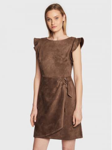 DKNY Повсякденна сукня DD2G1604 Коричневий Regular Fit DKNY Повсякденна сукня DD2G1604 Коричневий Regular Fit