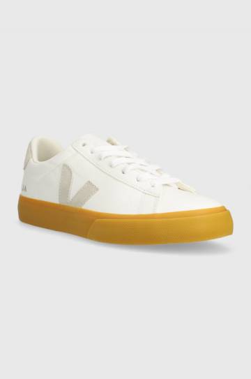 Кожаные кроссовки Veja Campo цвет белый CP0503147A Кожаные кроссовки Veja Campo цвет белый CP0503147A