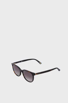 Женские коричневые солнцезащитные очки Plastic Sun Glasses Rectangular Full rim Коричневый ONESIZE Gant GA8067/5252P