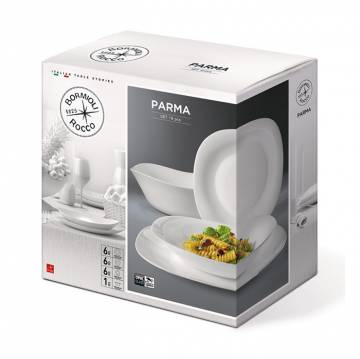 Столовый сервиз Bormioli Rocco Parma, 19 предметов (498996SAT021990) Столовый сервиз Bormioli Rocco Parma, 19 предметов (498996SAT021990)