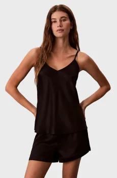 Женский черный топ CAMI Черный L Calvin Klein LV00QS7658