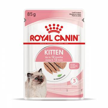 Влажный корм для котят Royal Canin Kitten паштет, 85 г (41450011)
