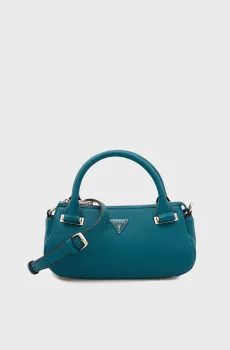 Женская бирюзовая сумка EVIE MINI SATCHEL Бирюзовый ONESIZE Guess HWBG9664760