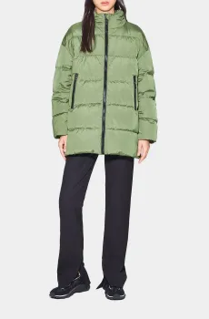 Женский зеленый пуховик Зеленый XS Bimba Y Lola 222BR0444.T1530