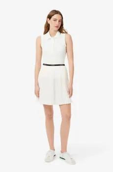 Женская белая юбка Белый XL Lacoste JF140370V